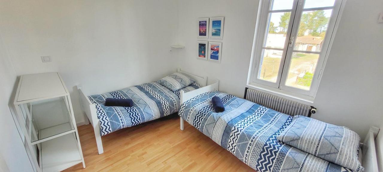 Charmante Maison Dans Les Landes X 10 Avec Piscine Et Salle D Escalade Lue Exteriér fotografie