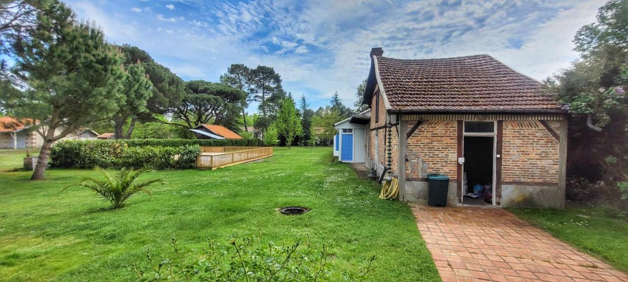 Charmante Maison Dans Les Landes X 10 Avec Piscine Et Salle D Escalade Lue Exteriér fotografie