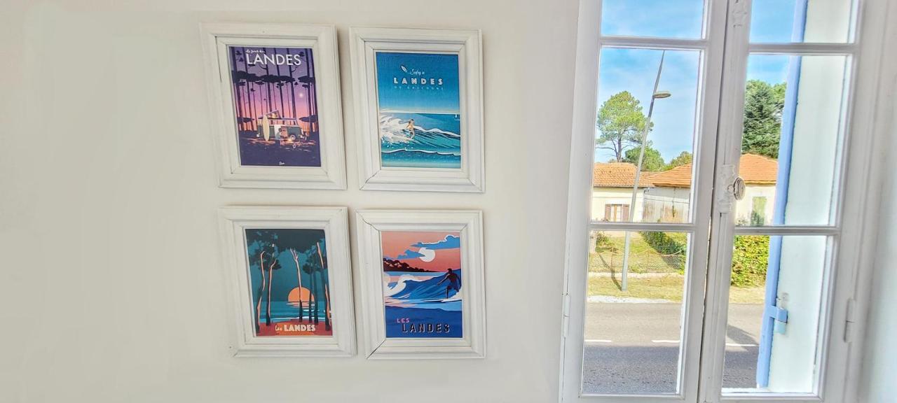 Charmante Maison Dans Les Landes X 10 Avec Piscine Et Salle D Escalade Lue Exteriér fotografie