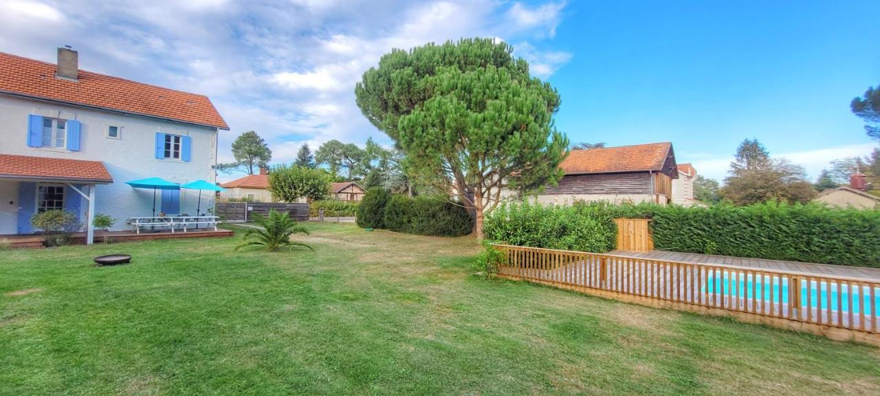 Charmante Maison Dans Les Landes X 10 Avec Piscine Et Salle D Escalade Lue Exteriér fotografie