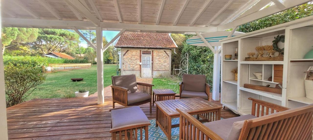 Charmante Maison Dans Les Landes X 10 Avec Piscine Et Salle D Escalade Lue Exteriér fotografie