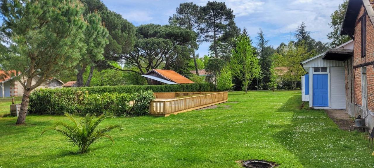 Charmante Maison Dans Les Landes X 10 Avec Piscine Et Salle D Escalade Lue Exteriér fotografie
