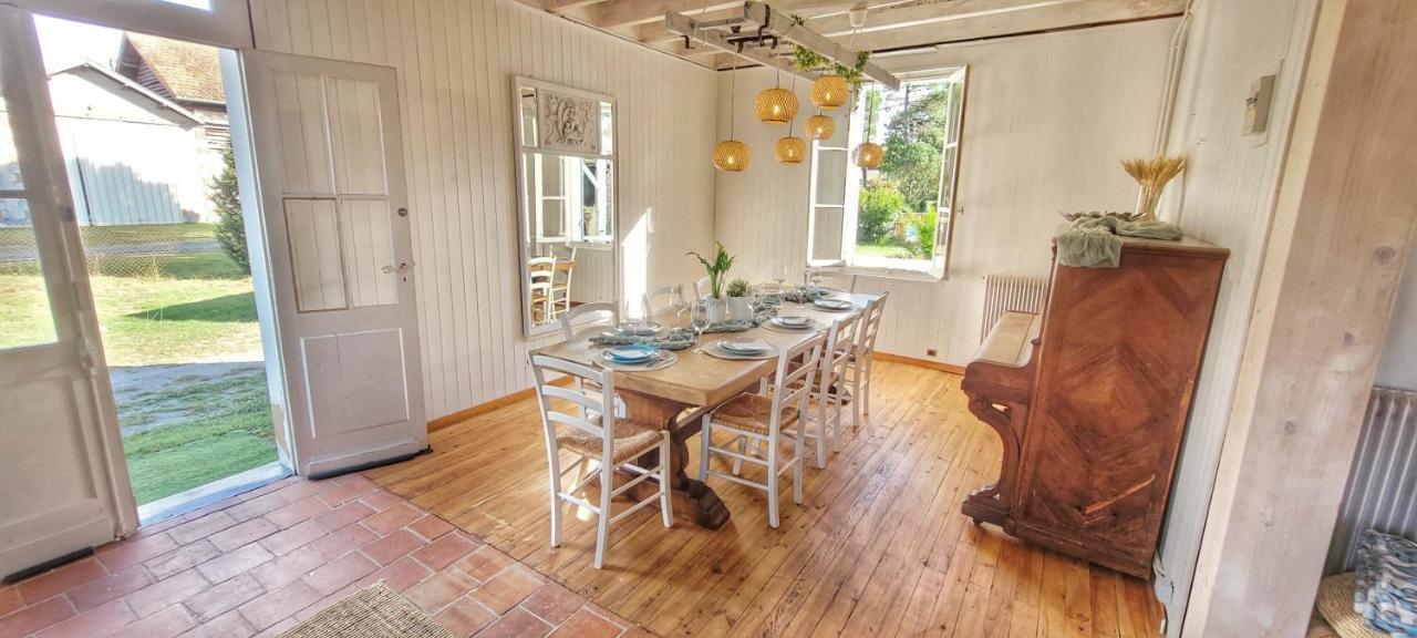 Charmante Maison Dans Les Landes X 10 Avec Piscine Et Salle D Escalade Lue Exteriér fotografie