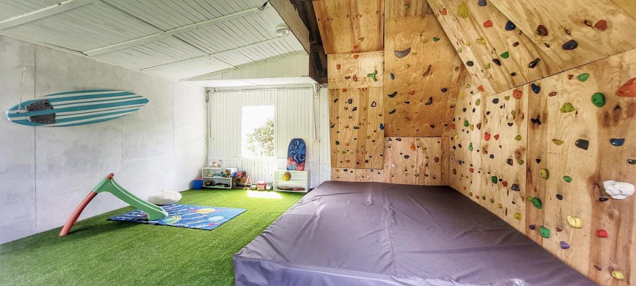 Charmante Maison Dans Les Landes X 10 Avec Piscine Et Salle D Escalade Lue Exteriér fotografie