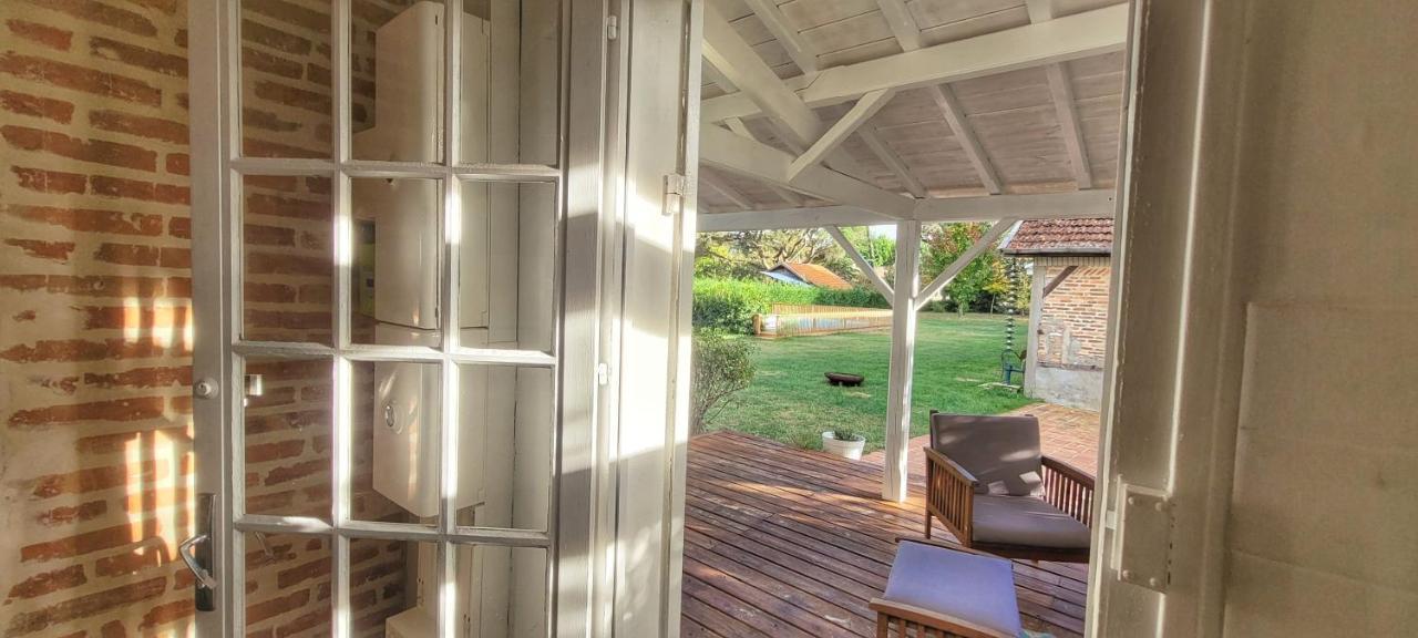 Charmante Maison Dans Les Landes X 10 Avec Piscine Et Salle D Escalade Lue Exteriér fotografie