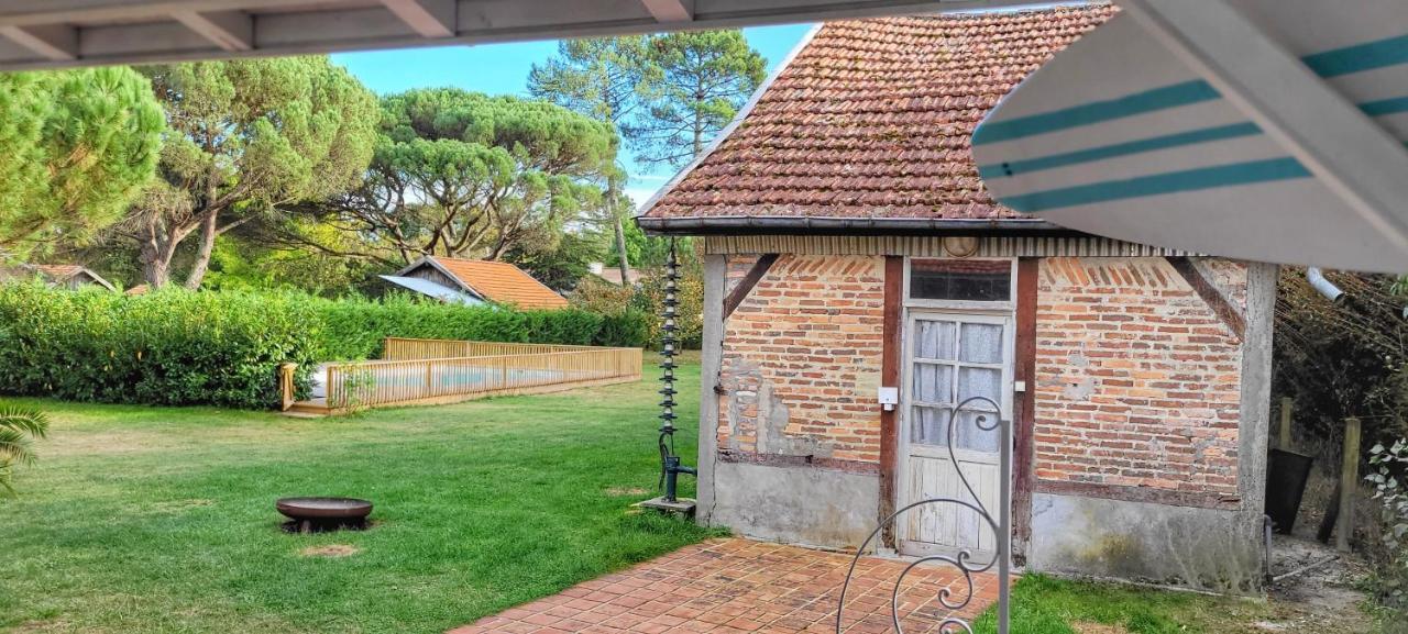 Charmante Maison Dans Les Landes X 10 Avec Piscine Et Salle D Escalade Lue Exteriér fotografie