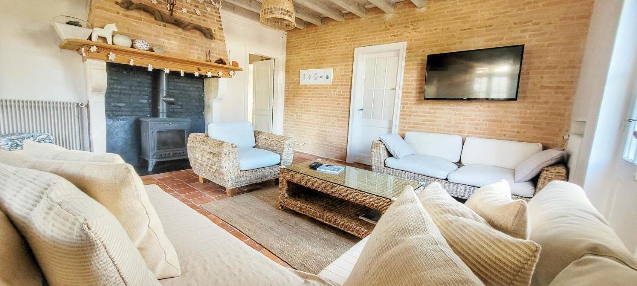 Charmante Maison Dans Les Landes X 10 Avec Piscine Et Salle D Escalade Lue Exteriér fotografie