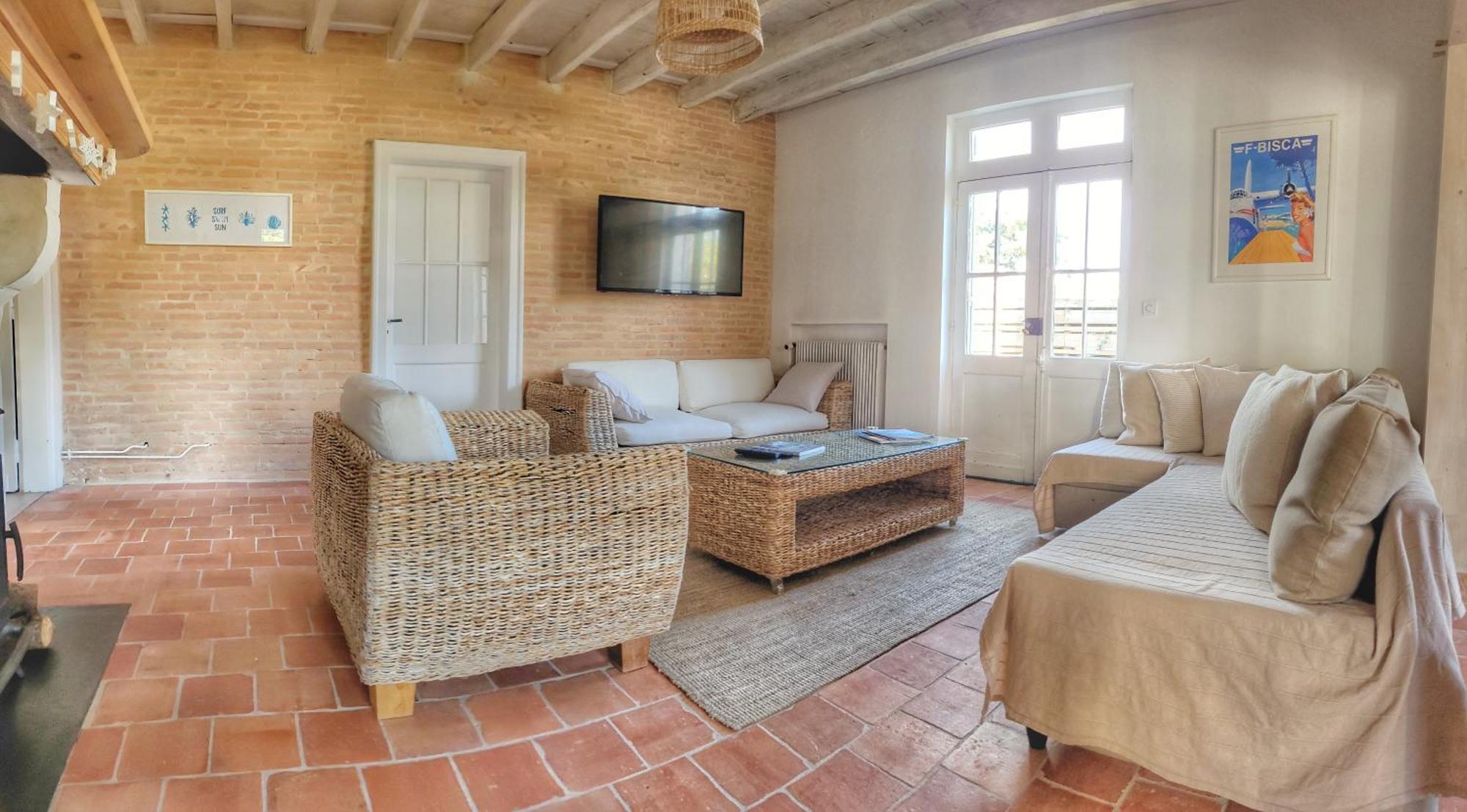 Charmante Maison Dans Les Landes X 10 Avec Piscine Et Salle D Escalade Lue Exteriér fotografie