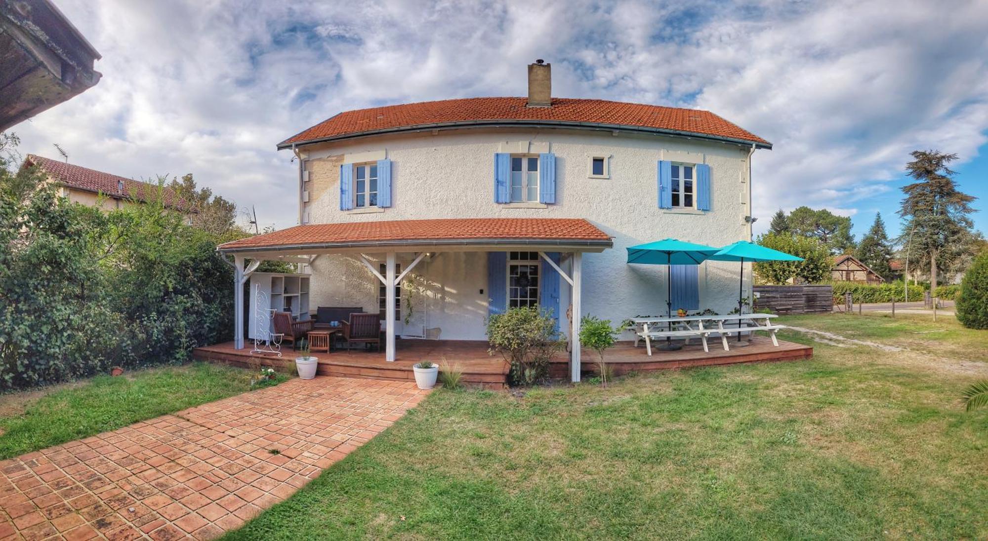 Charmante Maison Dans Les Landes X 10 Avec Piscine Et Salle D Escalade Lue Exteriér fotografie