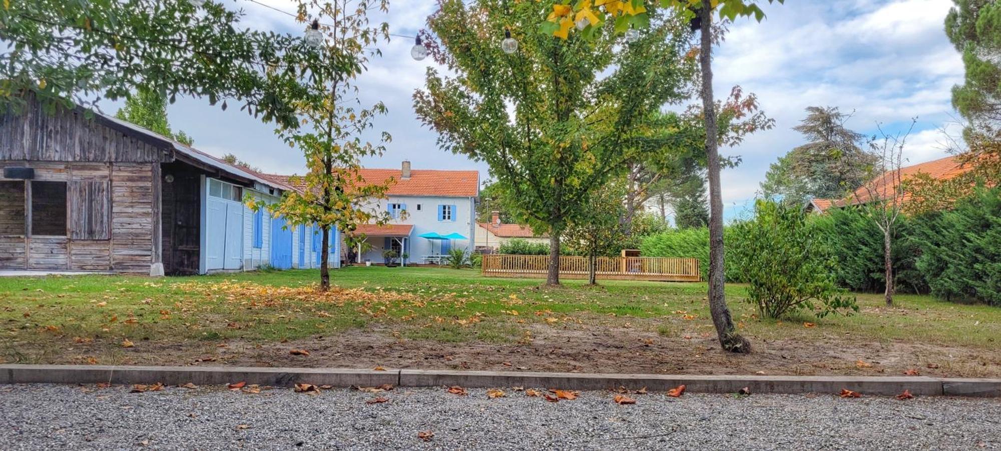 Charmante Maison Dans Les Landes X 10 Avec Piscine Et Salle D Escalade Lue Exteriér fotografie